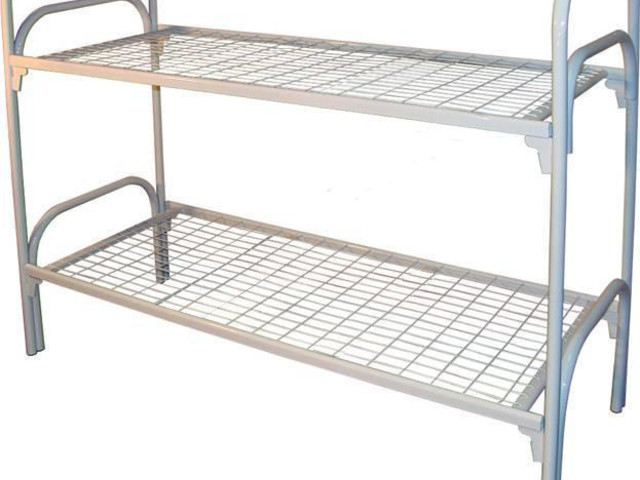Кровати двухъярусные для строителей, кровати металлические 