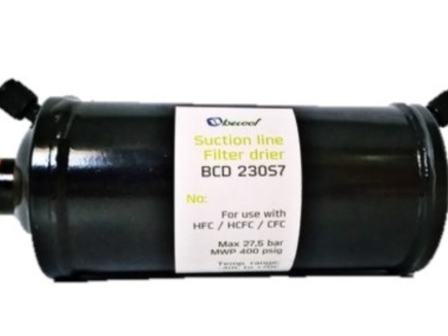 Фильтр-осушитель 7/8 BCD 230 S7 на всасывание Becool