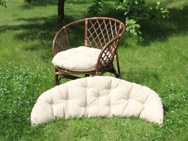 Новые подушки для ротанговой мебели