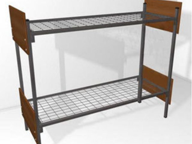 Кровати металлические для вагончиков строителей или бытовок
