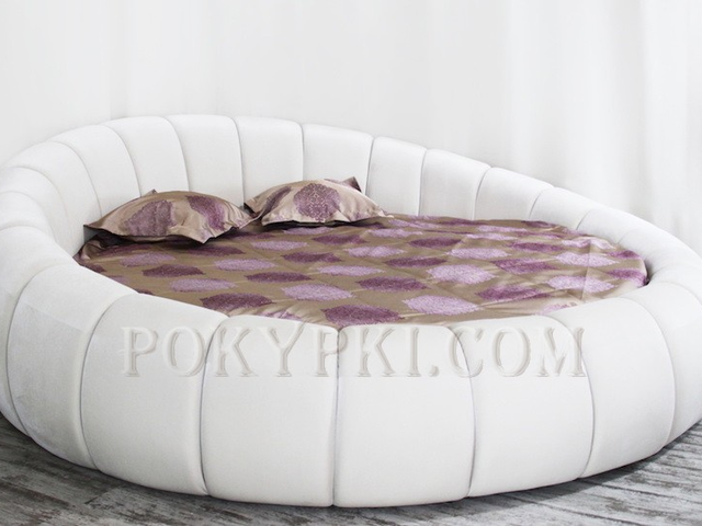 Круглые интерьерные кровати – Купить кровать "Малена"!