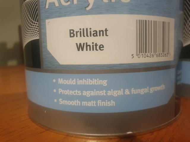 Johnstones trade anti mould acrylic paint for sale