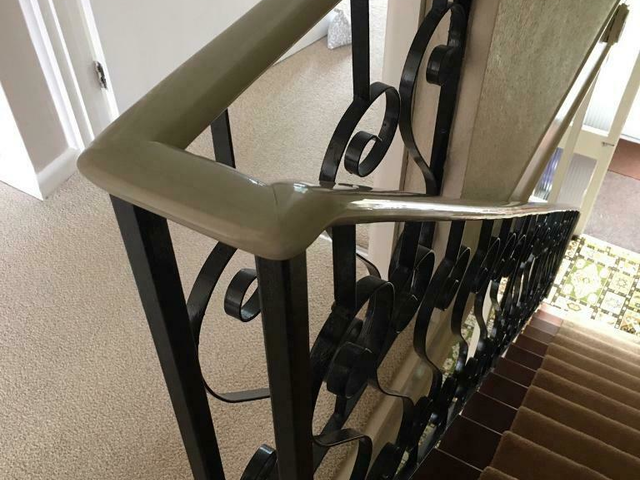Vintage Retro Cast Iron Staircase Stairs
