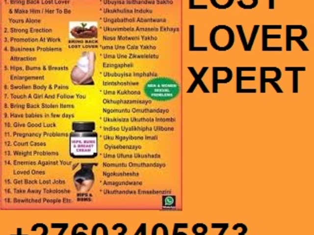 GREAT TRADITIONAL HERBALIST BRING LOST LOVER BACK +27603405873