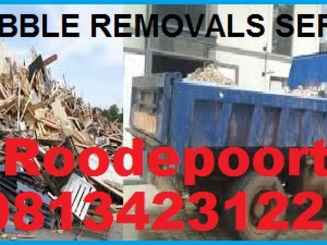 KBF RUBBLE REMOVALS BUILDING DEMOLISHING  SERVICE ROODEPOORT 0813423122