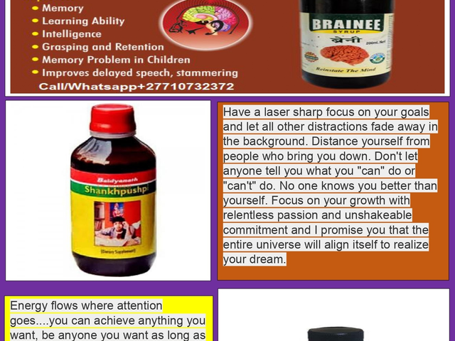 Herbal Products For Brain Boosting In East London City In Eastern Cape Call ✆ +27710732372 Buy Products For Sharp Memory Focus In Pretoria South Africa